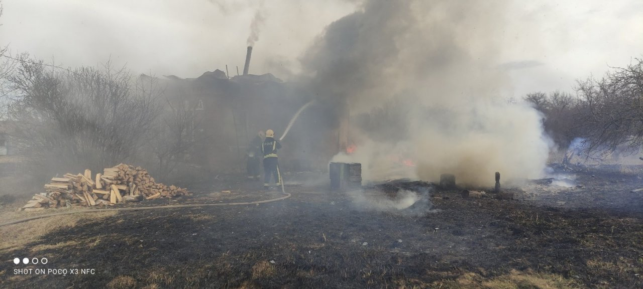 За 2 часа во Владимирской области произошли 2 пожара со смертельным исходом