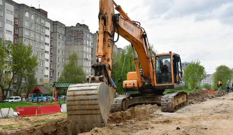 Фото к статье: Во Владимире возобновили строительство развязки на Сперанского