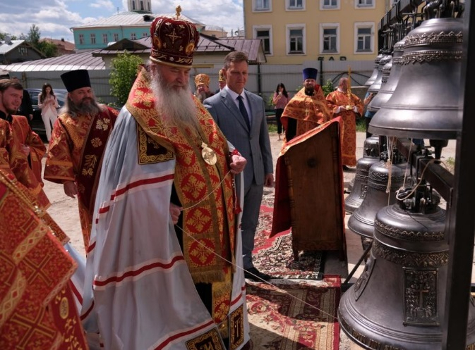 Уже скоро в центре Владимира откроется храм в честь благоверных князей Владимирских