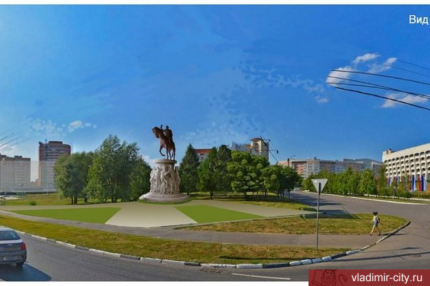Владимирцы проголосовали за место установки памятника Андрею Боголюбскому