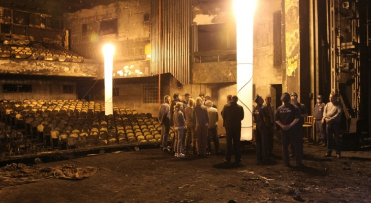 Будут судить электромонтера - виновника пожара в Драмтеатре во Владимире