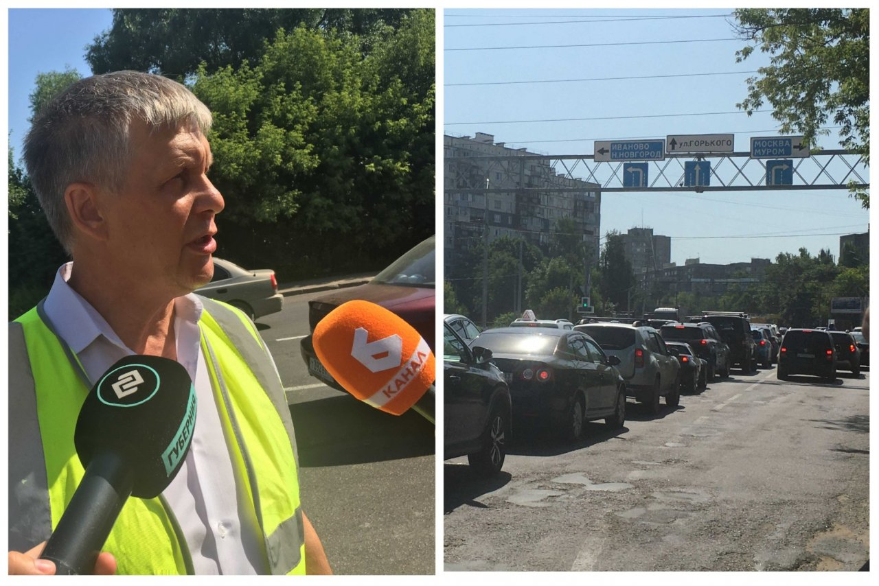 Проблемы М7 во Владимире: пробки, неисправная ливнёвка, неработающий лифт