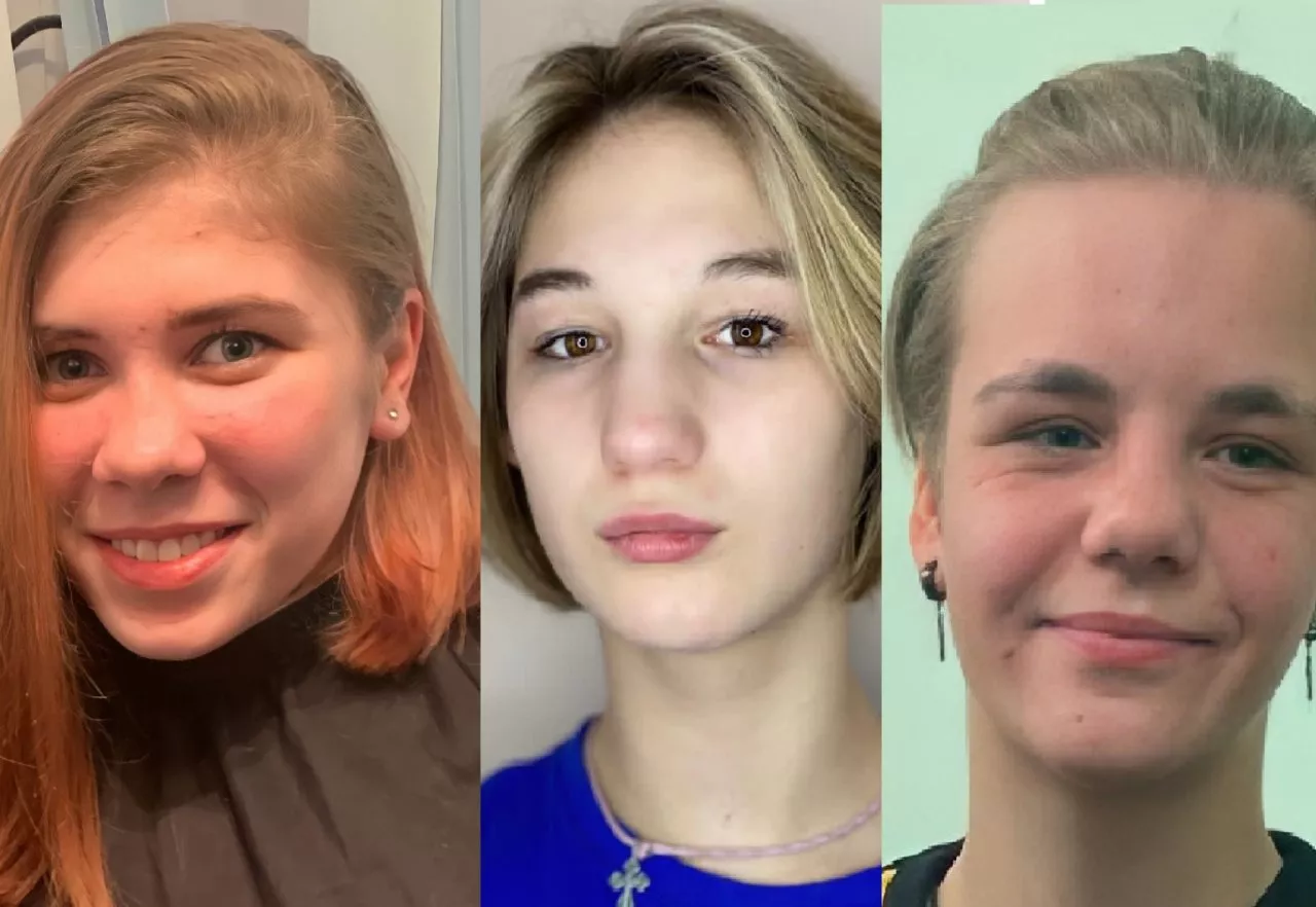 Фото к статье: В Покрове пропали одетые во все черное 3 девочки-подростка