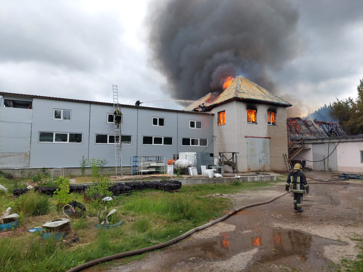На швейном производстве в Александрове произошёл крупный пожар