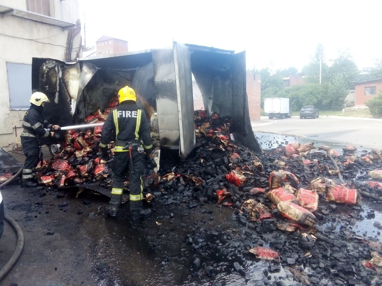 Во Владимире и области за сутки сгорели 2 грузовика