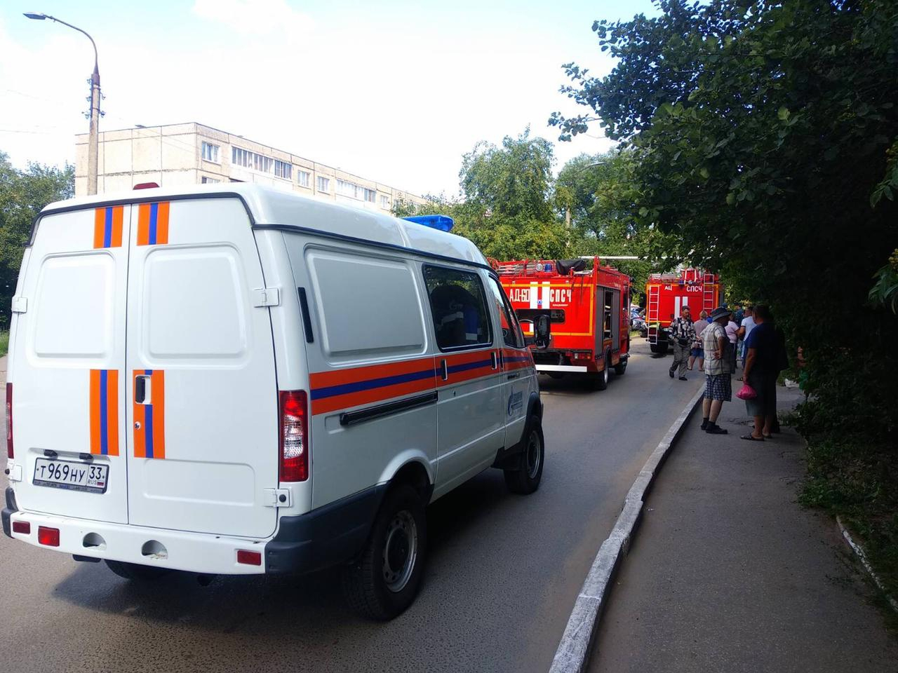 Владимирские пожарные спасли в Энергетике 5 человек