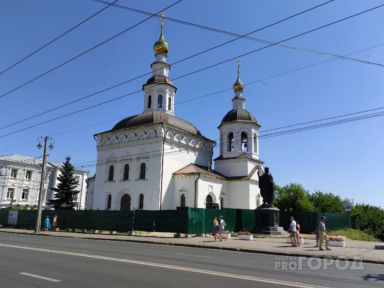 Открытие нового храма в центре Владимира перенесли из-за коронавируса