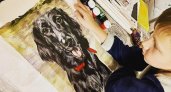 11-летний художник продает свои картины ради помощи приютам для животных 