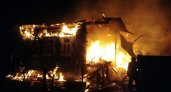 Крупный пожар во Владимирской области унёс жизнь человека