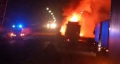 В Вязниковском районе в ДТП сгорела фура