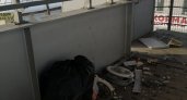 Надземный переход местные жители превратили в помойку