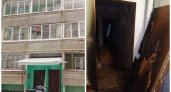 В селе Энтузиаст Юрьев-Польского района хулиганы устроили пожар в подъезде
