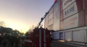 Во Владимире пожарные тушили пожар в "Мегаторге"