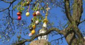 Во Владимире появится украшенное "пасхальными яйцами" дерево