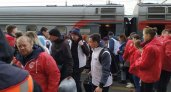 "Своих не бросаем!": во Владимир прибыл новый поезд с беженцами из ДНР