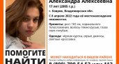 17-летнюю жительницу Коврова ищут по всей области