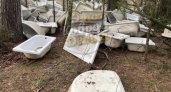 Свалку из ванн в Ковровском районе ликвидируют