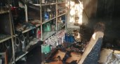 Пожар в Судогде уничтожил магазин