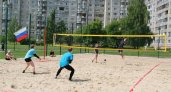 Во Владимире открыли первую в городе площадку для пляжного волейбола