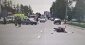 В Муромском районе сбили мотоциклиста 