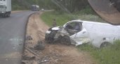 Страшная авария в Судогодском районе: расколотились фургон и такси