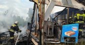 Здание-холодильник сгорело этой ночью в Муроме