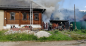 13 пожарных тушили жилой дом в Вязниках