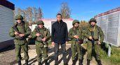 Александр Авдеев побывал на полигоне под Ковровом с мобилизованными земляками