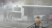 Во Владимире загорелся пассажирский автобус №26