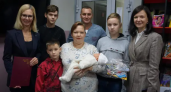 В Коврове в семье переселенцев из Донбасса родился четвертый сын