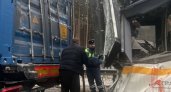 Во Владимирской области на М-7 произошло серьезное ДТП с пассажирским автобусом