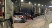 На трассе М-7 во Владимирской области образовалась гигантская пробка