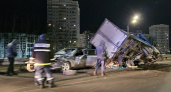 Жуткое ДТП на Пекинке во Владимире: столкнулись два грузовика и легковушка