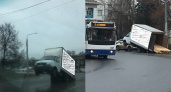 Необычное происшествие: во Владимире грузовик встал на дыбы