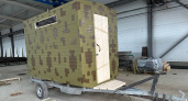 Из Владимирской области участникам СВО отправили мобильную баню