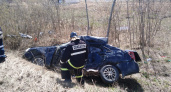 В Суздальском районе при столкновении с рейсовым автобусом погиб водитель легковушки