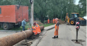 Во Владимире начался ремонт дороги на улице Чапаева