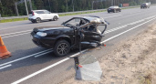На трассе М-7 во Владимирской области в страшном ДТП погибла молодая женщина
