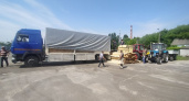 Город Шебекино получил более 20 тонн стройматериалов от Владимирской области