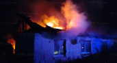 В Юрьев-Польском районе  Владимирской области сгорела крыша дома