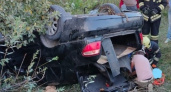 На дорогах Владимирской области опрокинулись трактор и легковой автомобиль 
