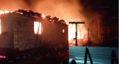 Ночной пожар уничтожил дом в деревне Ожигово Муромского района