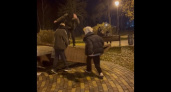 В Муроме подростки-вандалы разломали дизайнерскую лавку в парке