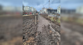 Строители приведут в порядок тротуар на улице Сперанского, который утонул в грязи