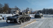 В сквере "Патриот" во Владимире появились новые танк и БТР 