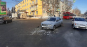 У иномарки бочина вдребезги: во Владимире автобус столкнулся с легковушкой