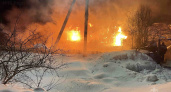 В селе в Собинском районе произошел крупный пожар: есть пострадавший