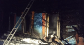 На крупном пожаре под Судогдой погиб мужчина: Следком начал проверку