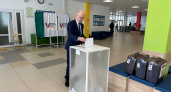 Сенатор РФ Владимир Киселев принял участие в голосовании на выборах Президента России