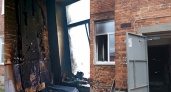 В Коврове произошел пожар в многоквартирном доме на улице Абельмана